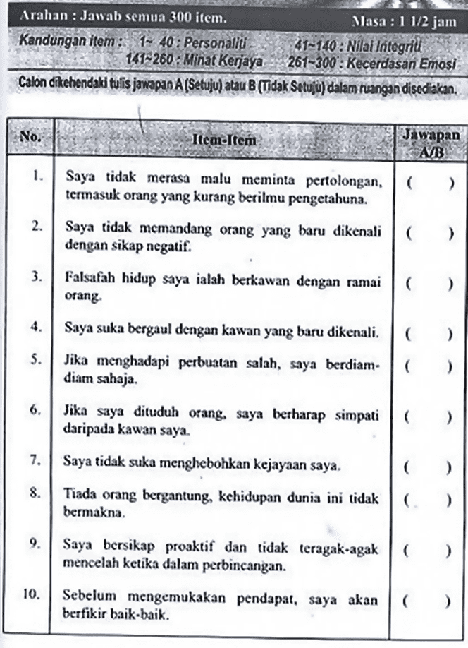 Contoh Soalan Temuduga Spp Dg41 Phobial Uv