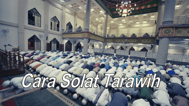 cara solat sunat tarawih